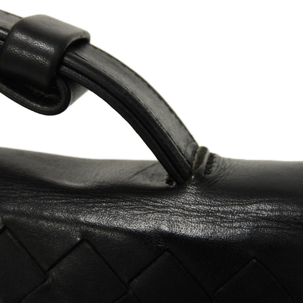 Used 11897 Organizer VN Document Case 169730 V4651 1000 7940 Black Travel Case Intrecciato Nero Men's from Japan