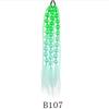 20" Colored Hair Extensions Lightweight with Hair Tie Kids Bubble Ponytail Extension Fashion Women Handmade Braided