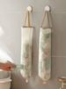 1pc Hanging Garbage Bag Storage Mesh Bag, Trash Bag Dispenser For Kitchen