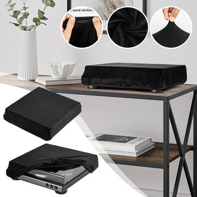 Turntable Dust Cover Spandex Foldable Turntable Sleeves Dustproof Protective Cover for Audio-Technica AT-LP60XBT Record Player