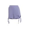 Originals Solid Color Brand Logo Printed Sports Shorts Women Shorts Purple HB9502