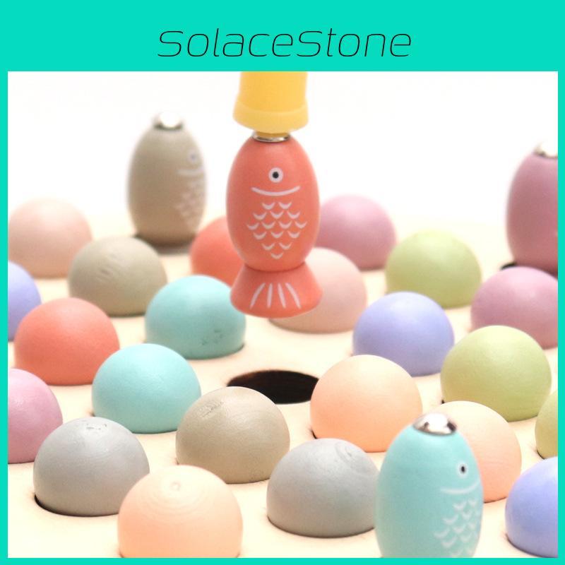 Magnetic Fishing Game For Children 3 To 6 Years Old Wooden Focus Practice Educational Toy