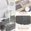 Stone Dish Drying Mat for Kitchen Counter Quick Drying Absorbing Mat Dish Drying Mat with Non Slip Pad for Kitchen Bathroom
