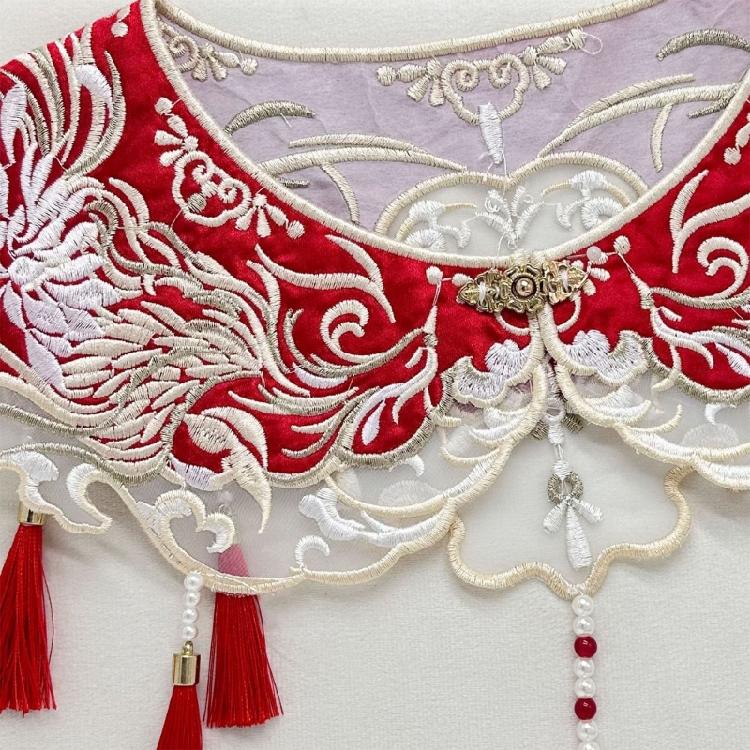 Squisito Colletto alla Moda Scialle Leggero e Confortevole Scialle Sofisticato per l'Uso Quotidiano