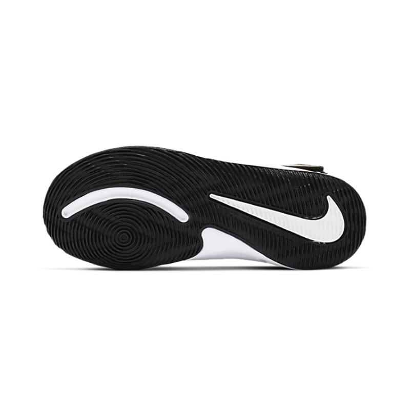 Nike Team Hustle D 9 Black Metallic Gold PS Sneakers AQ4225-004