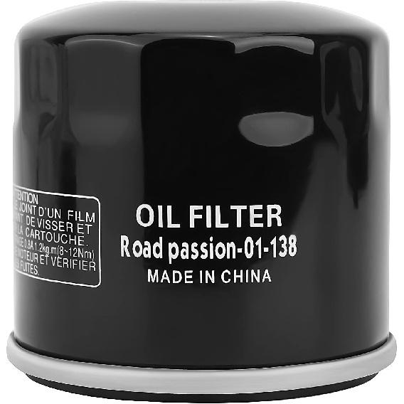Road Passion 13780-03G00 1651003G00 Air Filter & Oil Filter & Spark Plug Compatible with Suzuki Eiger 400 LTA 400 2x4 King Quad 400 LTA400F LTF400F