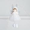 Soft Bead Gauze Skirt Angel Ornaments Handmade Christmas Tree Hanging Decoration  New Year Gift