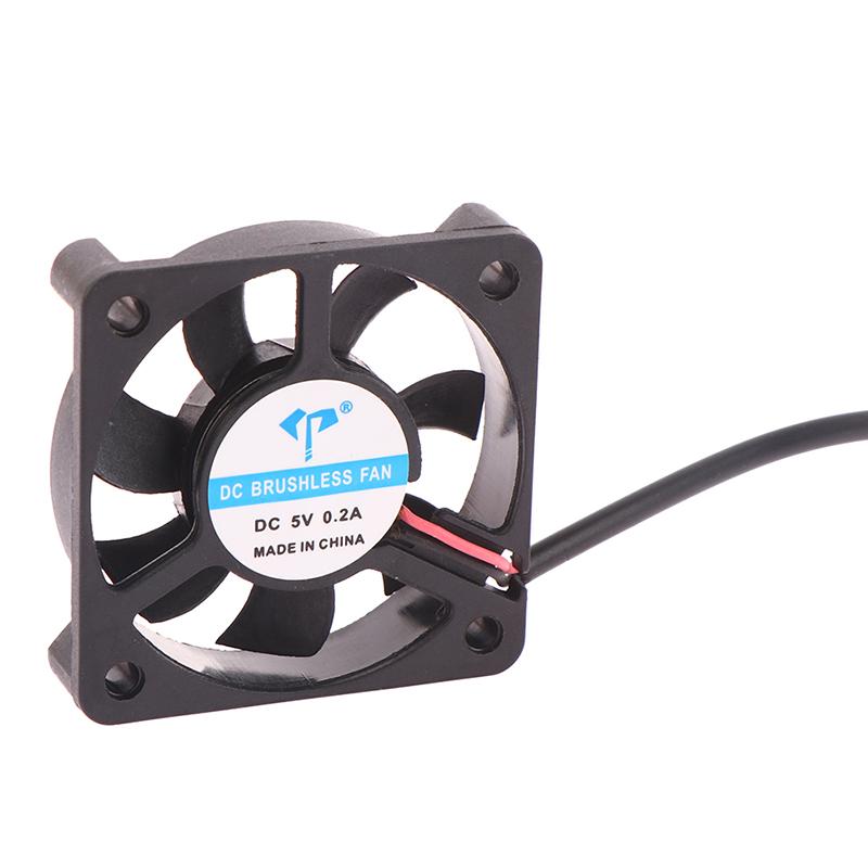 1Pc Dc5010 Silent Fan 5V Oily Usb Cable Humidifier Connector Pc Fan Cooler Heatsink Exhaust Cpu Cooling Fan Replacement Parts