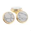 3 Piece Metal Trumpet Repairing Buttons Valve Screw Musical Instrument Parts, 17mm Diameter