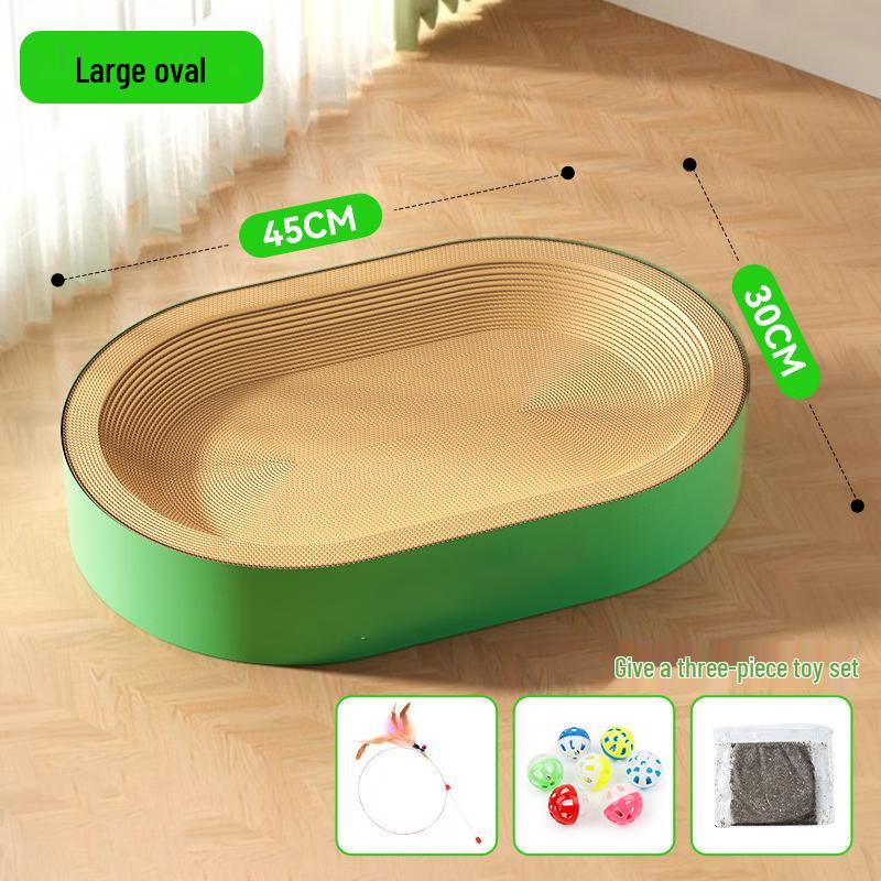 Прочная когтеточка и игрушка Yili Large