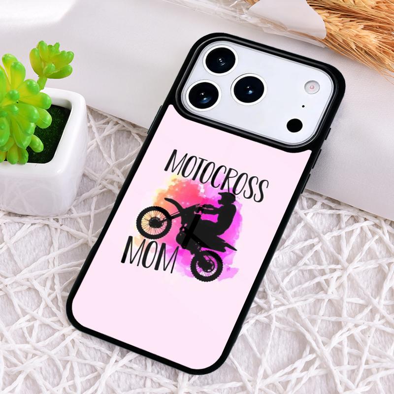 Moto Bike Motocross Shockproof Phone Case for iPhone 17 Air 16e 15 11 12 14 13 Pro Max Cover Coque