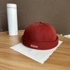 New Retro Protective Melon Hat Men's and Women's Trendy Brand Hip-hop Yuppie Hat Men's Cut Head Without Brim