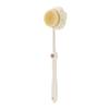 2 In 1 Shower Body Brush with Long Handle Gentle Silicone Exfoliating Brush and Shampoo Massager for a Refreshing Clean