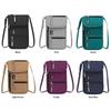 Persönliche Halsbrieftasche RFID-blockierend Reise-Passhalter Dokumenten-Organizer-Tasche Umhänge-Handytasche mit verstellbarem Riemen