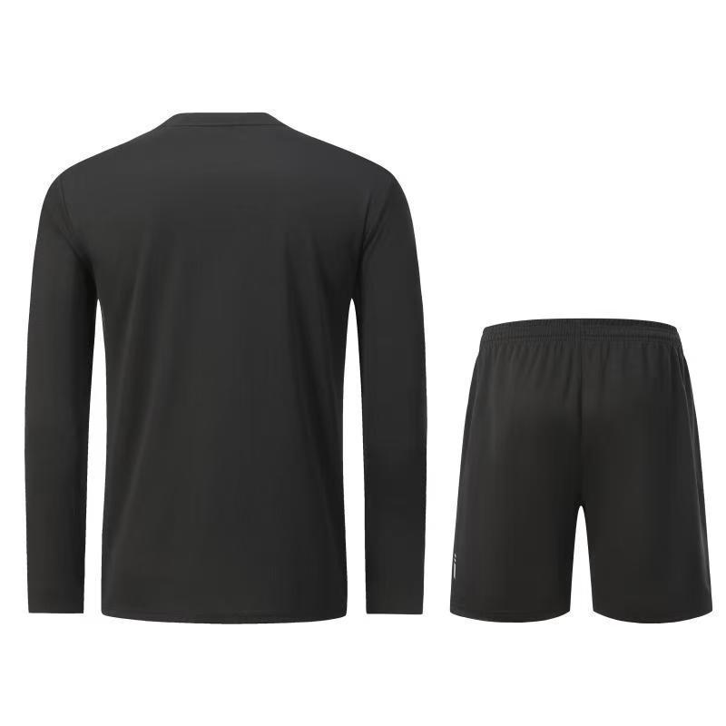 2024 Men's Quick-Dry Long Sleeve Sportswear Set for Running and Fitness