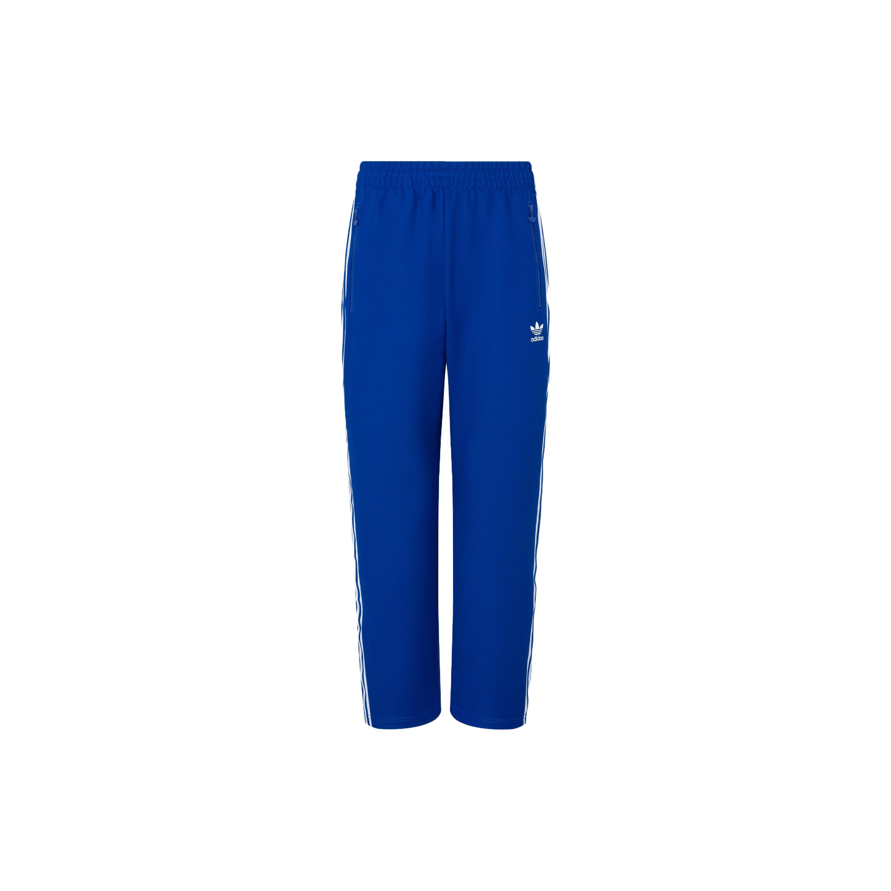 adidas Originals Unisex Blue 3-Stripes Track Pants IT4480 2XS
