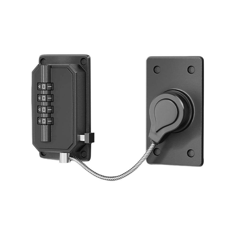 

Anti-pinch Hand Baby Safety Lock Adjustable Child Protection Cabinet Lock No Drilling Window Digital Password Lock for Home чёрный