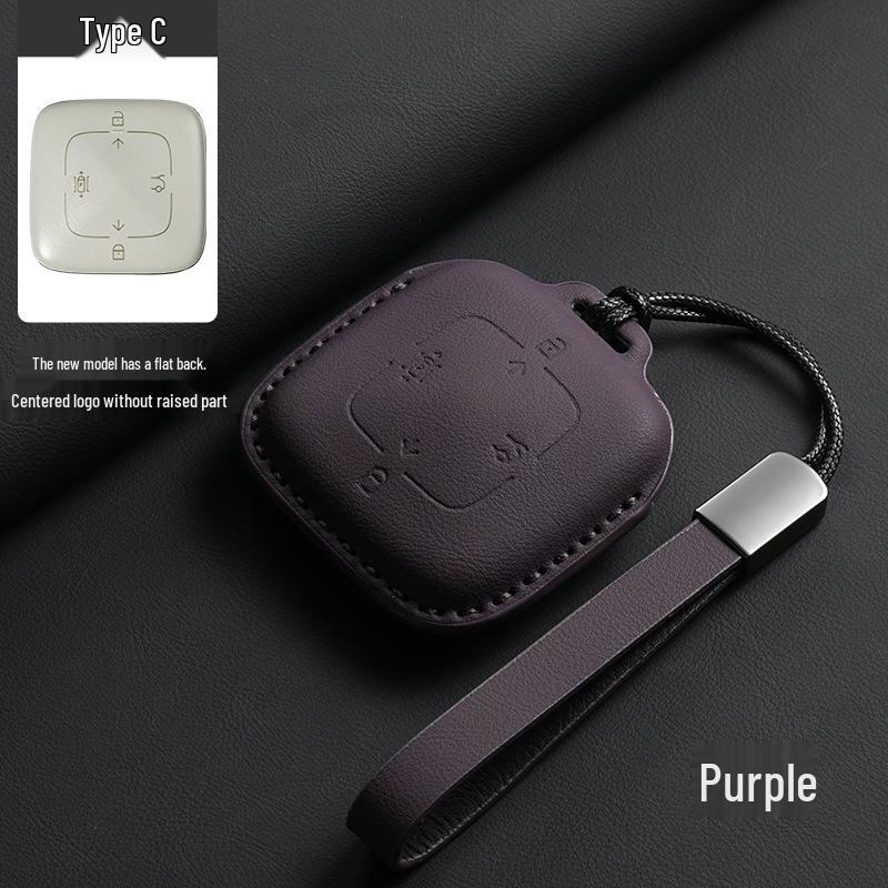 Zeekr 001 & X Smart Key Case: Cross-border Original Car Color Key Pouch & Car Accessories Buckle
