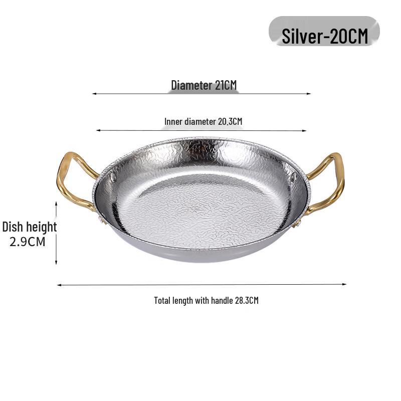 ZISIZ Snowflake Pattern Sukiyaki Dry Pot & Alcohol Stove Set