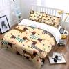Dachshunds, Hearts, Striped Scarves. Bedding Sets Duvet Cover Sets Duvet Covers Pillowcases(1 * Duvet Cover 2 * Pillowcases Without Duvet Insert)