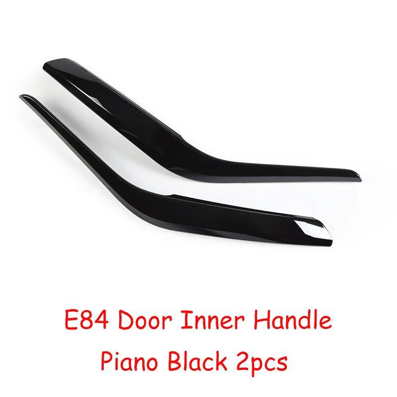 ujhzt6 X1 E84 Car Interior Left Right Door Handle Inner Door Handle Armrest Outer Cover Panel Trim Replacement For BMW 2010-2016