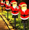 Christmas Outdoor Lawn Light Candy Cane Lights Decorations Waterproof Holiday Ambiance Light Snowman Pathway Lamp for Lawn Yard