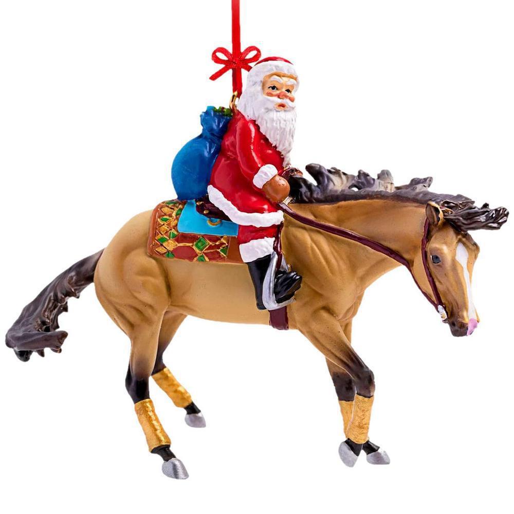 Holiday Ornament Party Cute Christmas Horse Pendant Desktop Gifts Decoration