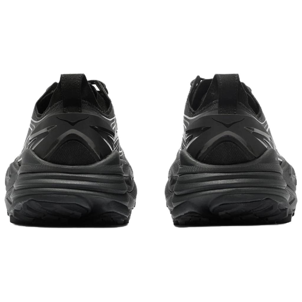 HOKA One One Stinson One7 Trail Running Shoes Unisex Black 1178630-BBNB