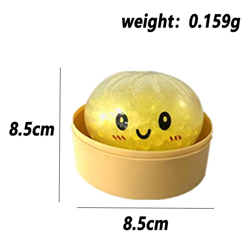 Glitzer-Knödel Squishies Weiches Süßes Langsamer Rückprall Stressabbau Spielzeug für Kinder und Erwachsene Büro Wohnkultur Geschenkidee