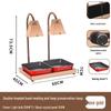 Commercial Food Warming Lamp Station with Base Heating