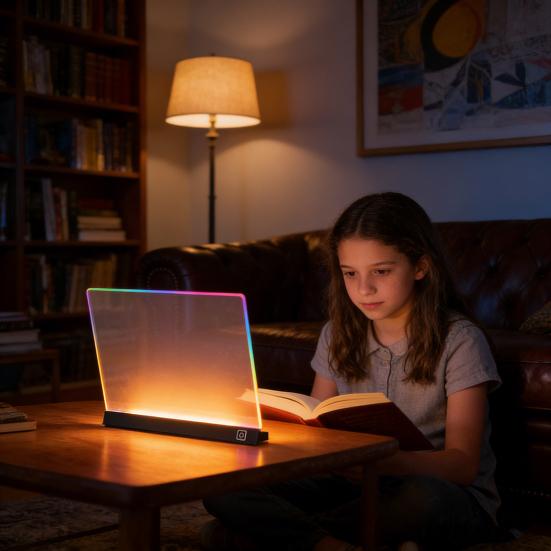 LED čtecí lampička šetrná k očím, lampička na knihu se 3 barevnými teplotami, dobíjecí lampička na klip pro čtení a studium