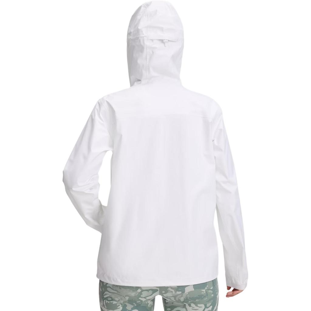 Under Armour Stormproof Hooded Comfortable Stylish Long Sleeve Jacket Women Jackets White 1374645-101