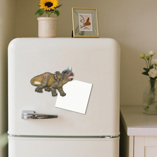 Dinosaurier Kühlschrankmagnet Foto Notizhalter Zuhause Büro Küche Whiteboard Spind Kühlschrank Prähistorisches Wesen Magnetische Dekoration