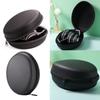 Headphone Carrying Case Shockproof Headset Pouch Capacity Handheld Earphone Container Company Travel Supplies Black