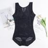 Lightweight Postpartum Shaping Garment with Seamless Crotch for Buttock Lift and Body Contouring Plus Size One-Piece Body Shaper