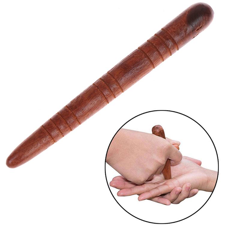 1PCS Wooden Muscle Roller Stick Acupoint Points Massager Deep Tissue Fascia Massager Foot Back Body Therapy Massage Tools