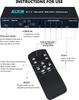 Switcher Multi-viewer Quad HDMI 4x1 Seamless 4K HDMI 4 Schermi 9 Schermi in Tempo Reale Splitter Schermo 9 in 1 Out Switch 9x1