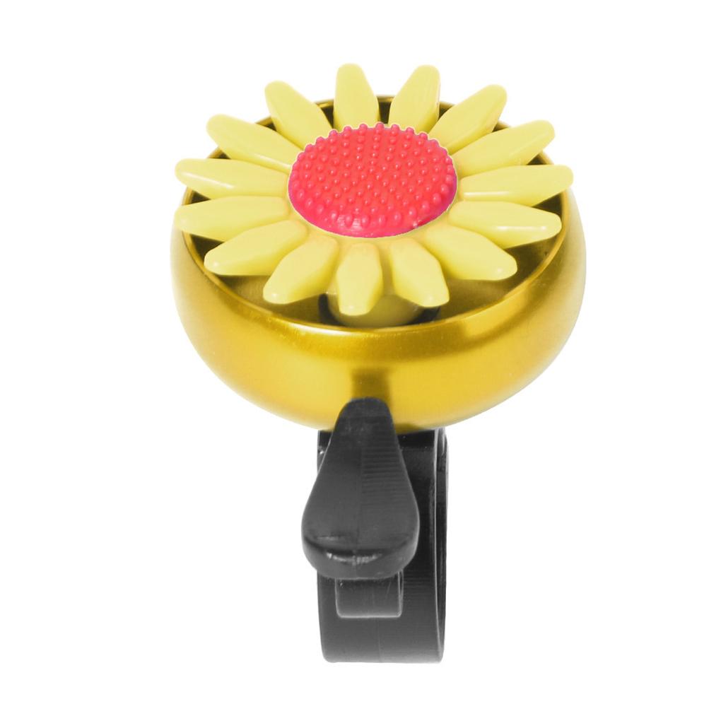 Multi-color Kids Bicycle Bell Daisy Flower Horns Bike Children Cycling Ring Alarm For Safety Cycling Handlebars Bike Accessory