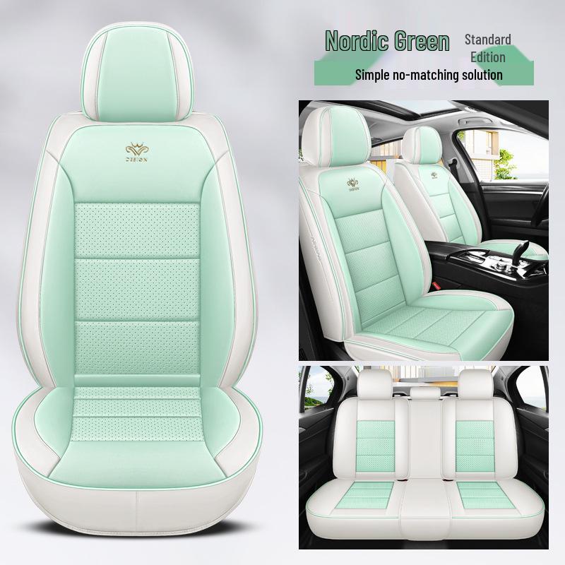 Volkswagen Lavida, Polo, Bora, Sagitar, T-Roc, Tayron Perforated Leather Car Seat Cover