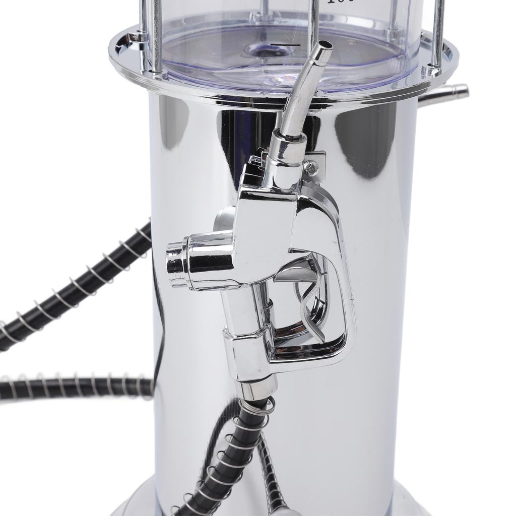 Bar Metal Double   Gas Pump Nozzle Beer Wine Liquor Dispenser Soda Beverage Pourer