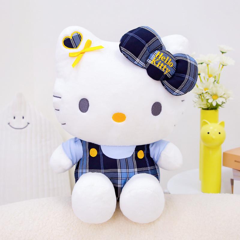 Kt Cat Plush Toy Gift For Kids With Soft Short Plush Filling For Bedtime Comfort