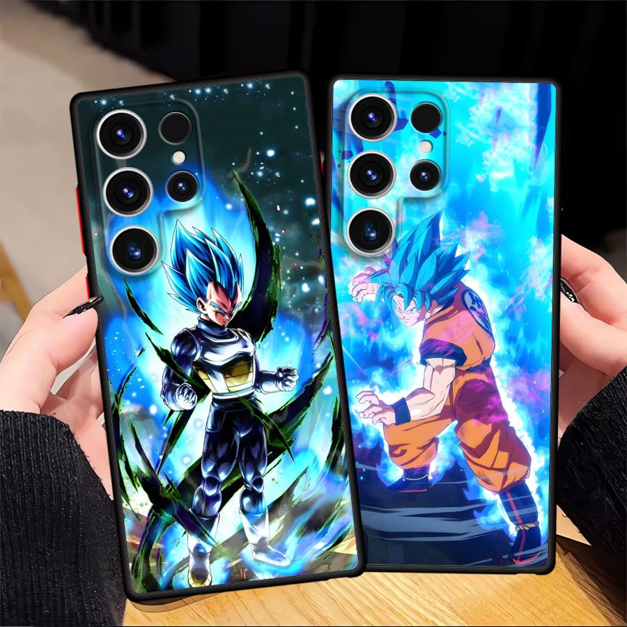 Dragon Ball Cool Goku Case for Samsung Galaxy S23 Ultra S21 S24 FE S9 S25 Edge S10 S20 S22 Plus Back Phone Cover