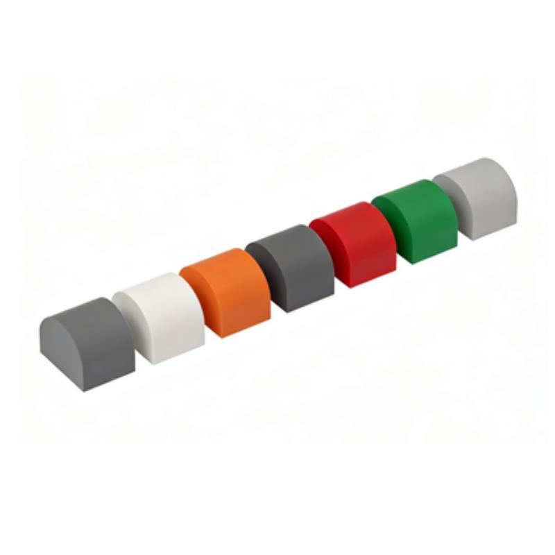 55pcs MOC compatible 49307 glossy 1x1 curved brick small particle building blocks DIY creative construction children's toy