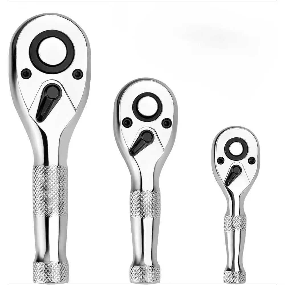 Quick-Release Mini Ratchet Wrench 72 Teeth Quick Socket Ratchet  Mechanic Tools