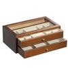 Solid Wood Multi-layer Large Capacity Jewelry Box - Wooden Wedding Gift and Ring Storage