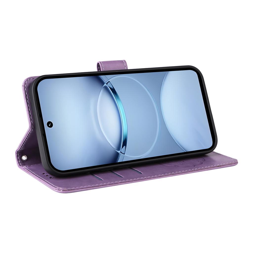 For TECNO Spark 30 5G/Pova 6 Neo 5G Leather Case Butterfly Floral Imprint Wallet Stand Cover