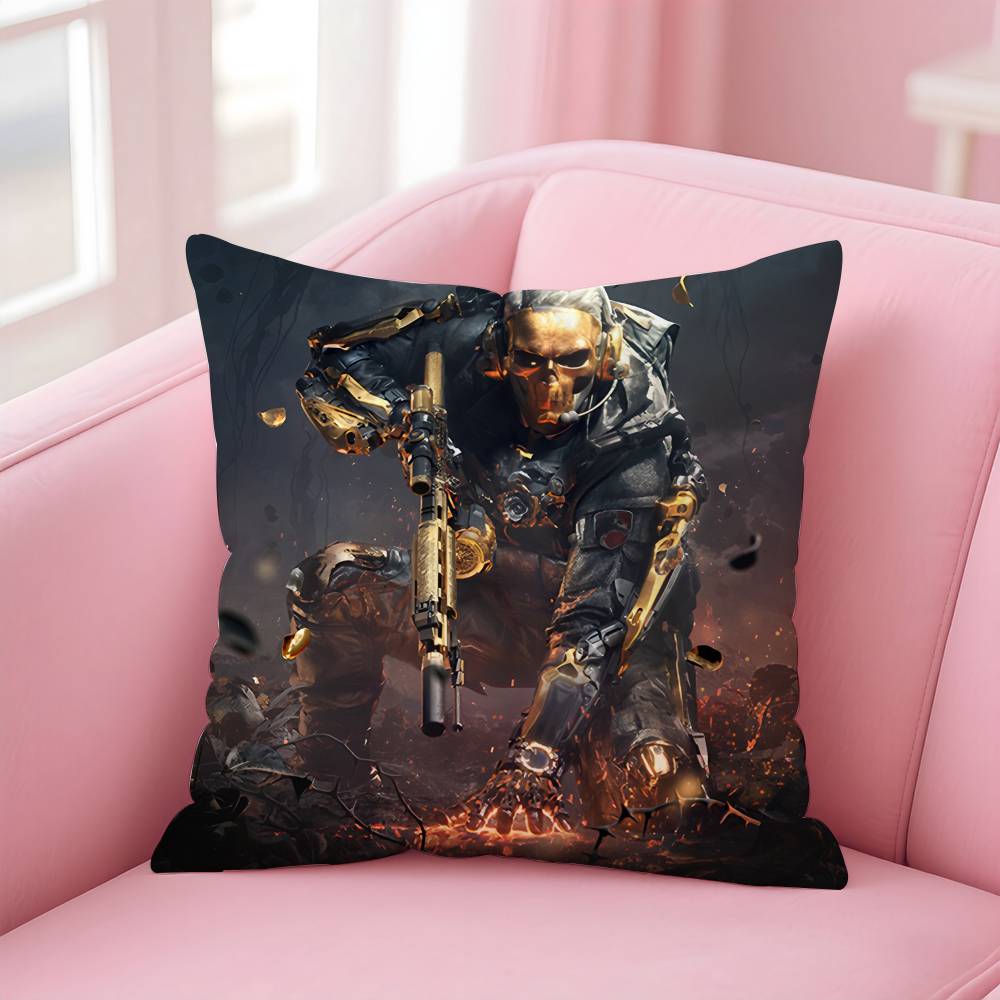 Cool Game D-Delta Force Pillow Case pattern printing pillowcase living room sofa cushion cover bedroom room decor