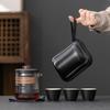 Portable Glass Travel Teaware Sets Outdoor Kung Fu Tea Brewing Portable Heat-resistant Tea Cup