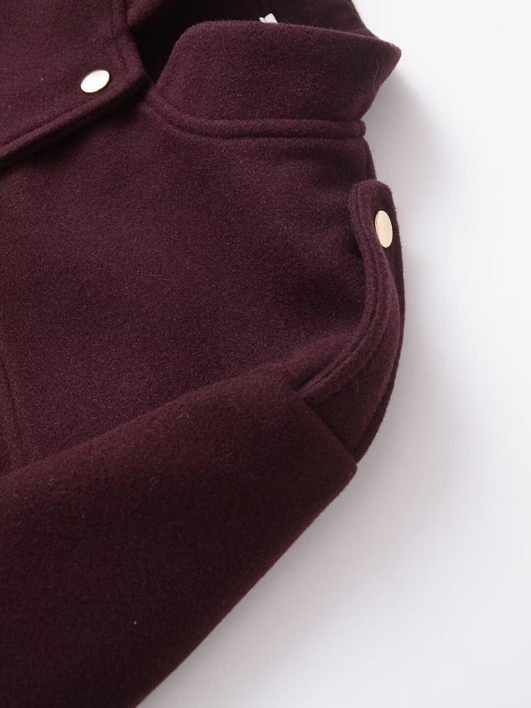 2024 Autumn Women's European & American Style Soft Short Jacket Coat