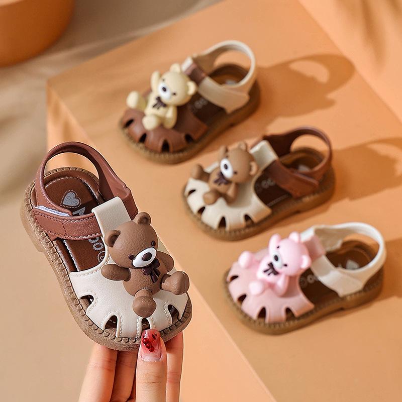 Boys' Shoes, Girls' Breathable Sandals with Soft Soles and Anti-slip Properties